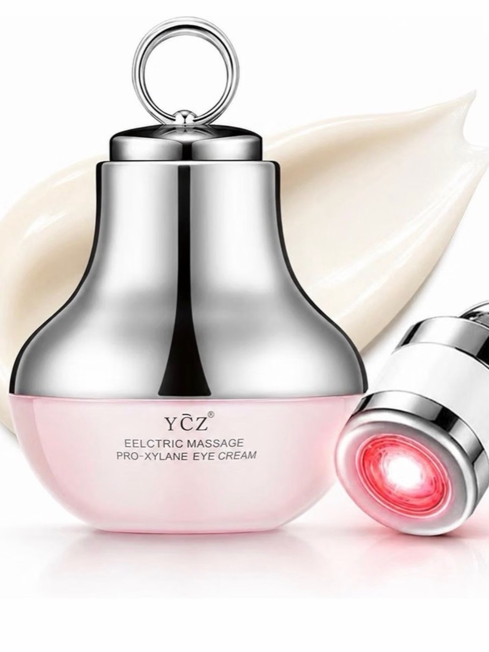 Pink Electric Massage Pro-Xylane Eye Cream